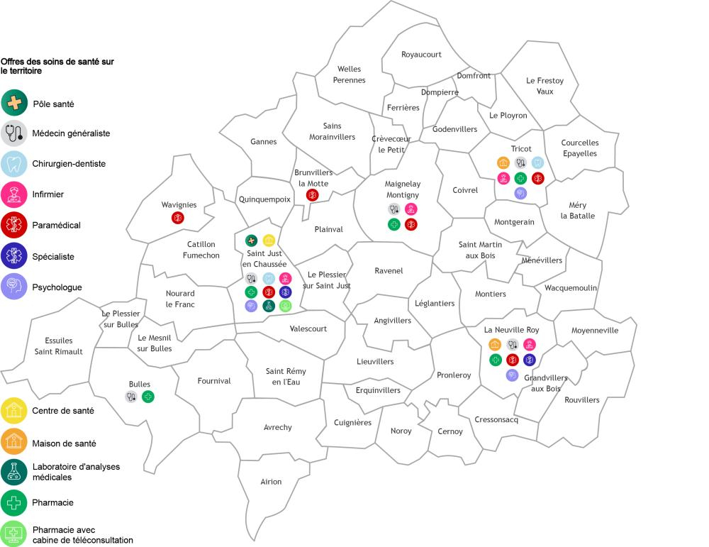 Carte offres de soins XS