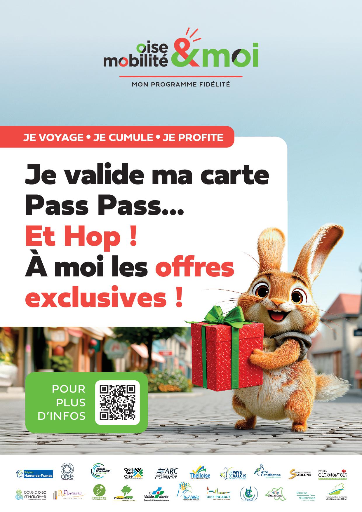 Oise Mobilite Moi Affiche A4 reseaux payants